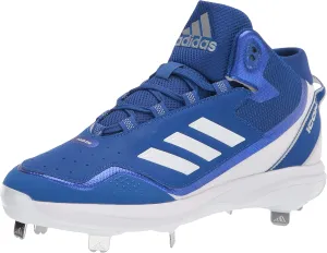 Adidas Mens ICON 7 MID Faux Leather Trainer Cleats