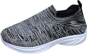 All Black Womens Running Shoes Zapatos Confortables Para Mujer Workout Shoes for Women Black and White Womens Tennis Shoes 7.5 Lace Up Zapatos Comodos