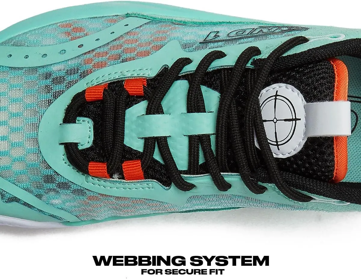 AND1 Boys & Girls Basketball Shoes, Cool Kids Basketball Sneakers, Size Little Kid 11 to Big Kid 7 Mid or High Top Sneakers for Boys