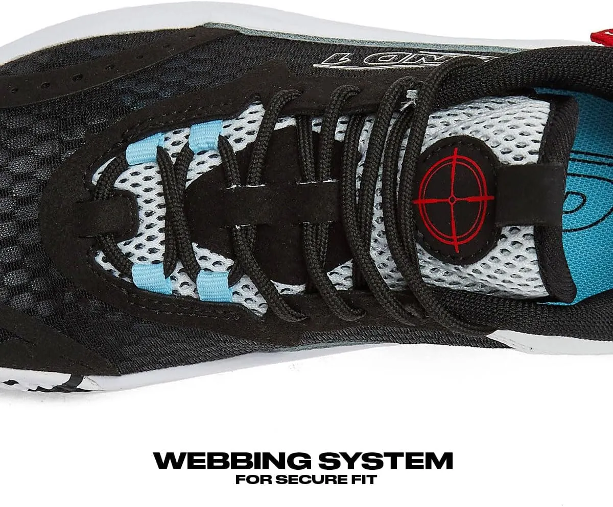 AND1 Girls & Boys Basketball Shoes, Boys High Top Sneakers, Size Little Kid 1 to Big Kid 7 - Cool Basketball Shoes for Kids and Youth