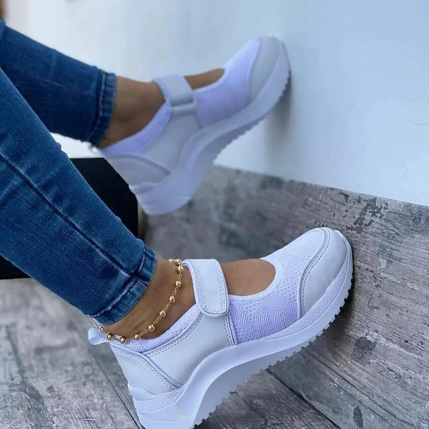 Black Running Sneakers for Women Slip Resistant Women's Black Work Shoes Size 9 Black Lace Up Workout Shoes Women Wide Width Platform Sneaker for Women Sneakers Slip On Zapatos Comodos Para Mujer
