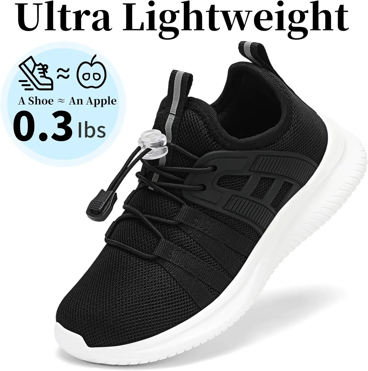 Boys Girls Sneakers Breathable Kids Running Shoes Comfortable Tennis Shoes Lightweight Toddler/Little Kid/Big Kid