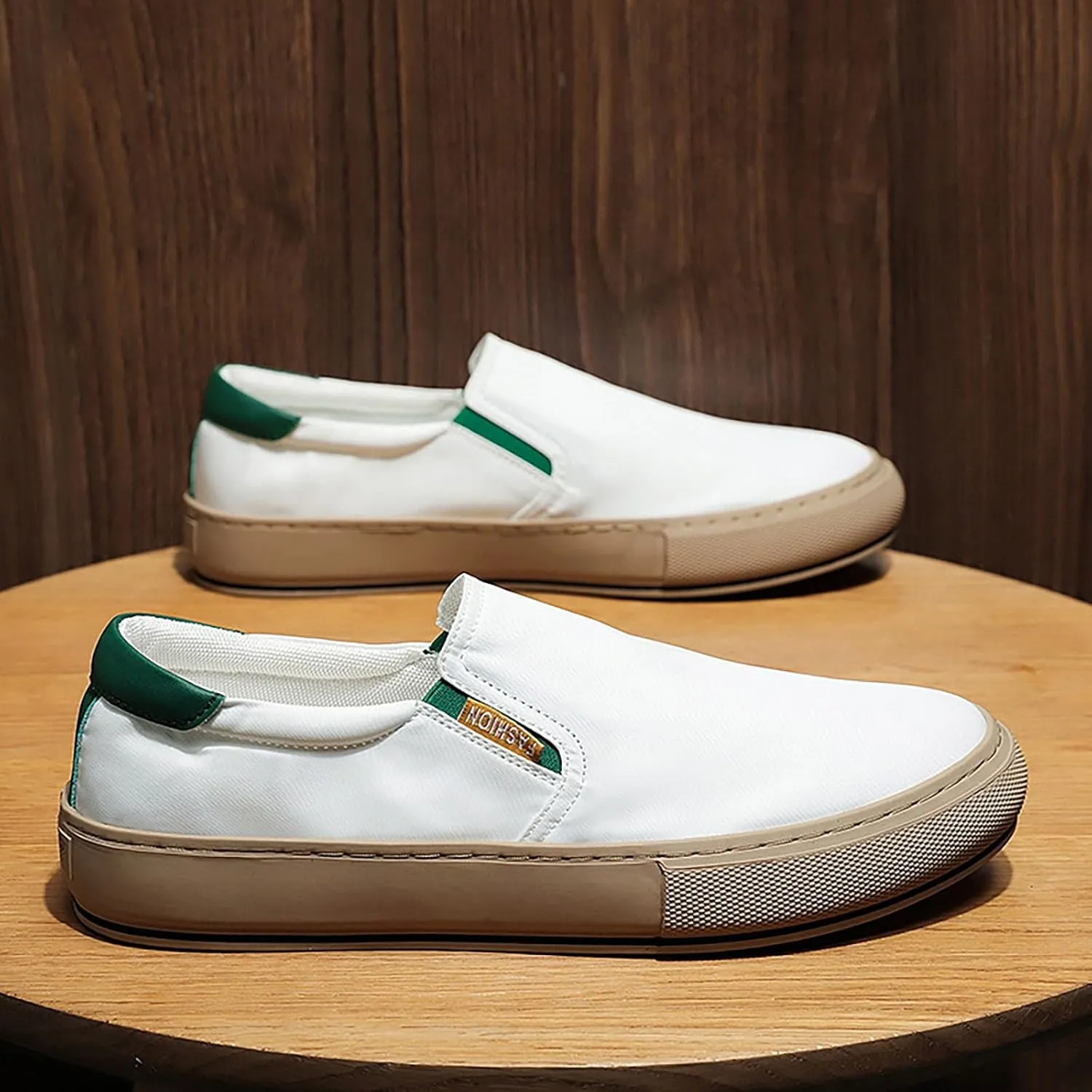Canvas Summer Men's Shoes Korean Version of The Trend of Ice Cloth Breathable Board Shoes Mens Casual Shoes Size 13w