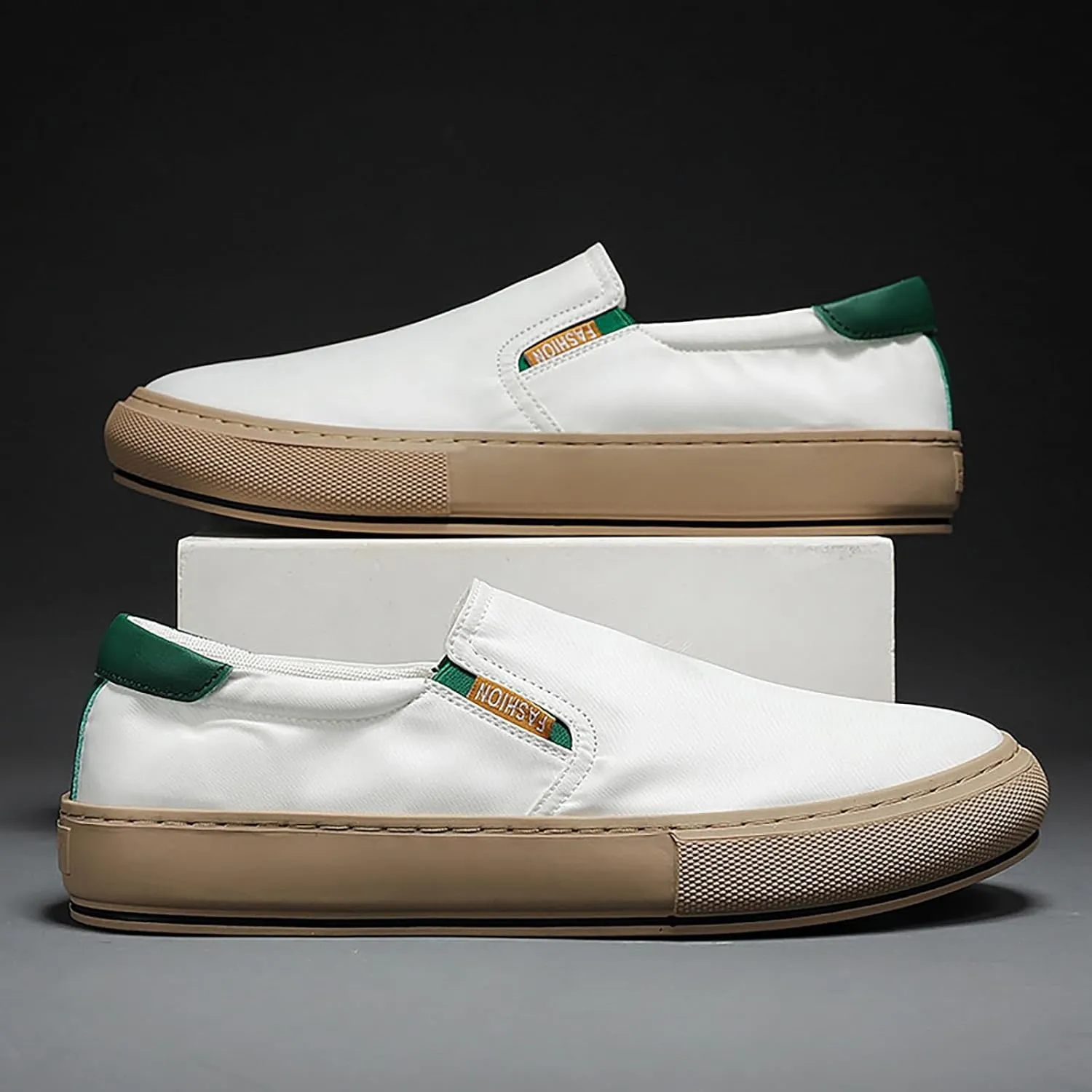 Canvas Summer Men's Shoes Korean Version of The Trend of Ice Cloth Breathable Board Shoes Mens Casual Shoes Size 13w