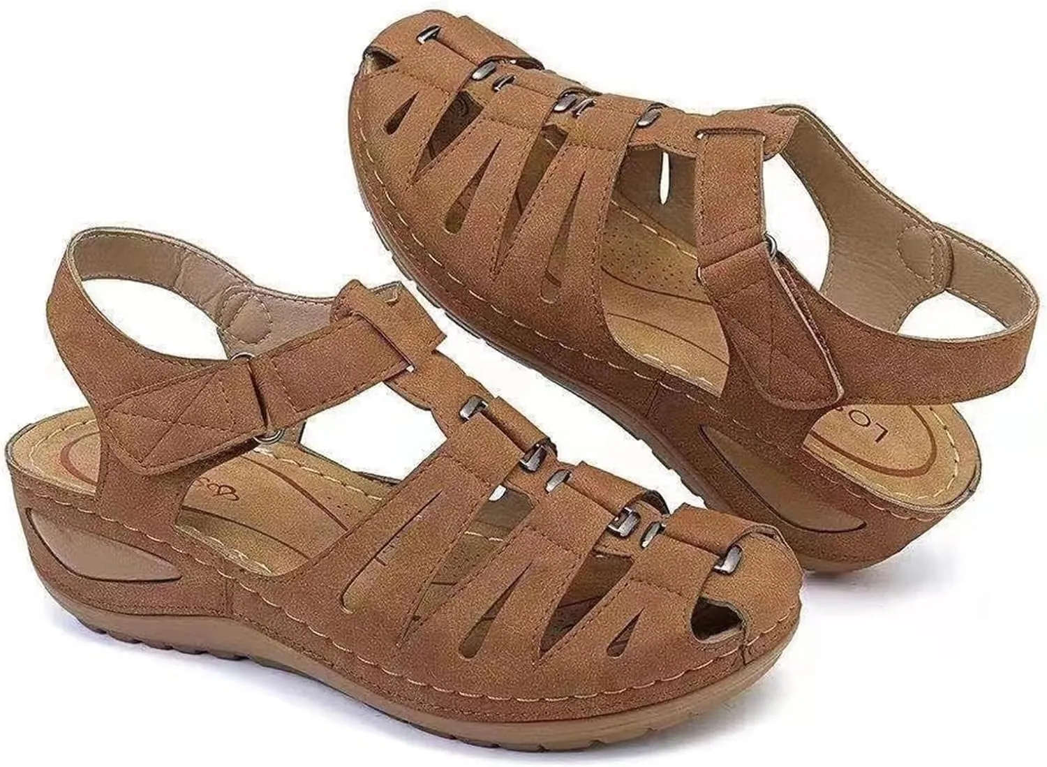 Casual Boat Loafers Shoes for Women Lightweight & Breathable Slip on Square Toe Comfortable Office Work Shoes