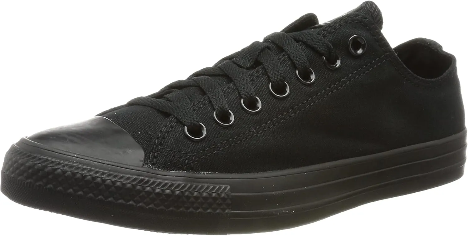Converse Unisex Chuck Taylor All Star Ox Basketball Shoe Black/Black 15 B(M) US Women / 13 D(M) US Men