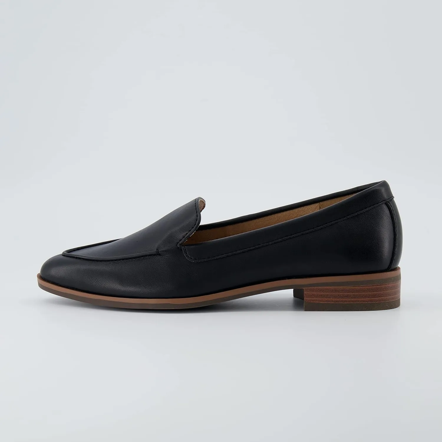 CUSHIONAIRE Women's Belmont Slip on Loafer  Memory Foam, Wide Widths Available