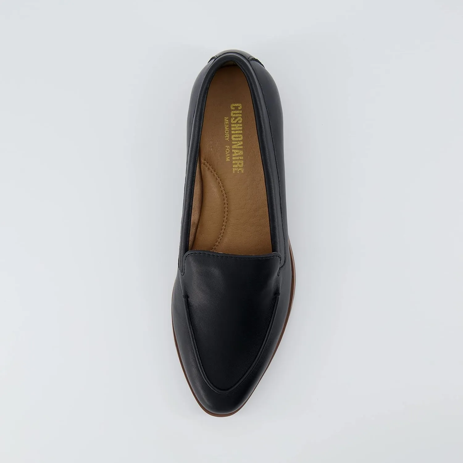 CUSHIONAIRE Women's Belmont Slip on Loafer  Memory Foam, Wide Widths Available