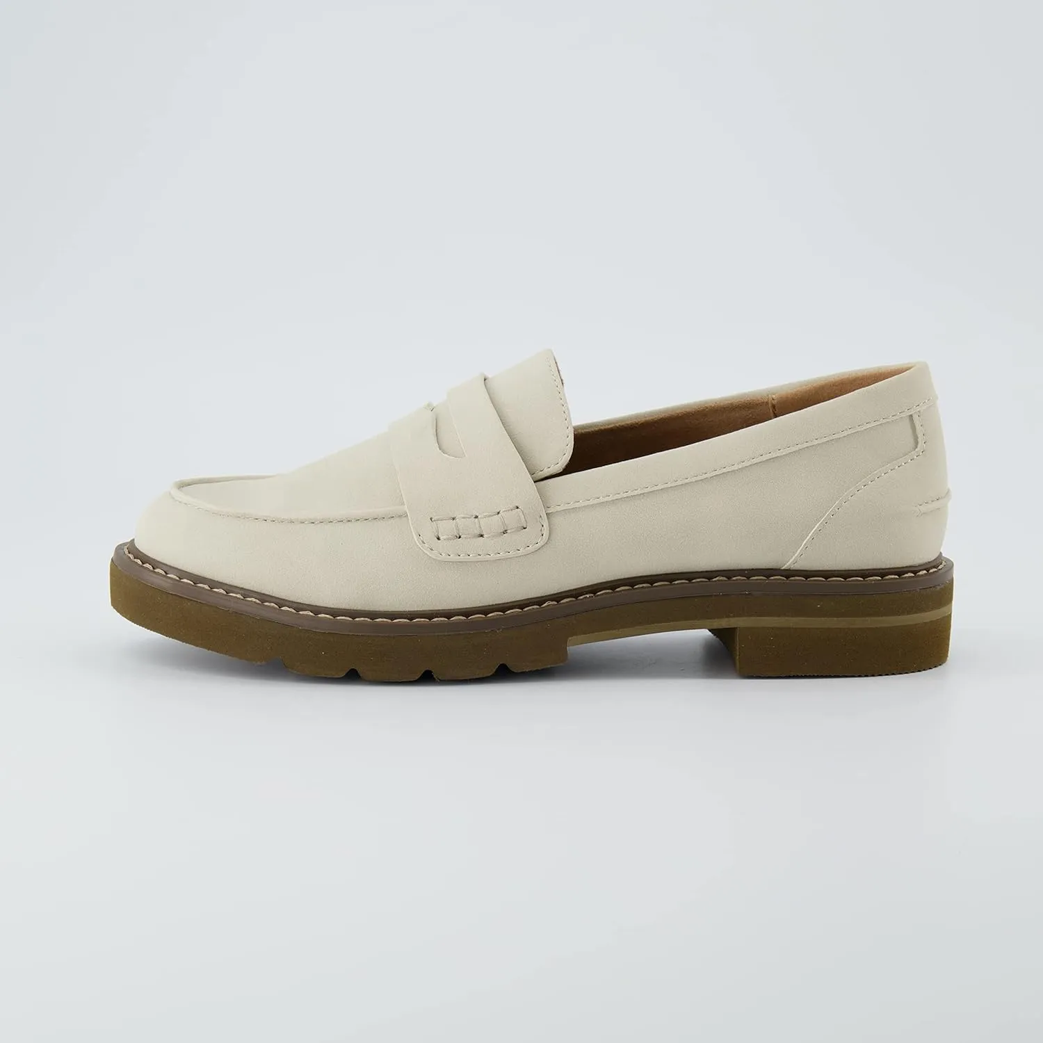 CUSHIONAIRE Women's Vassar Slip on Loafer  Memory Foam, Wide Widths Available