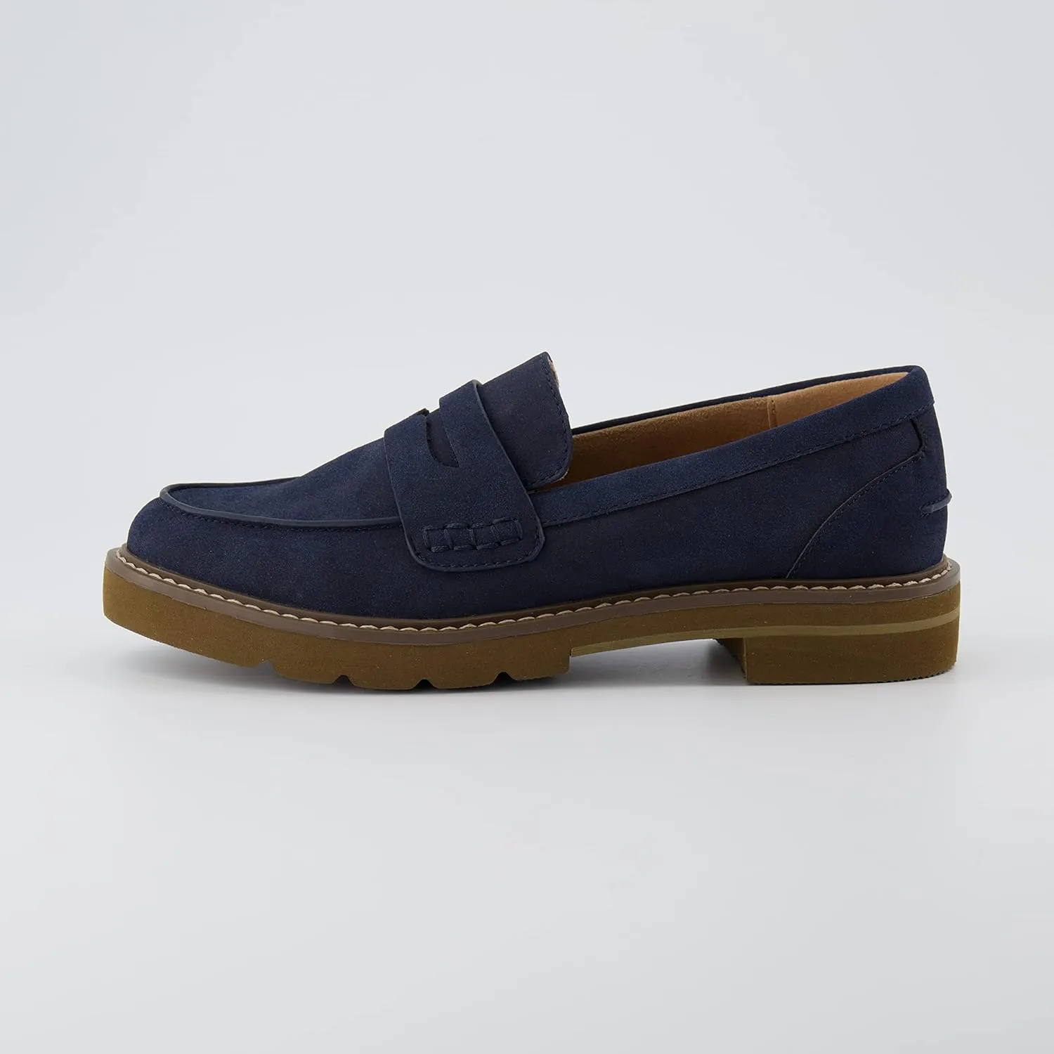 CUSHIONAIRE Women's Vassar Slip on Loafer  Memory Foam, Wide Widths Available