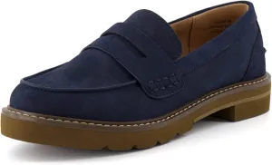 CUSHIONAIRE Women's Vassar Slip on Loafer  Memory Foam, Wide Widths Available