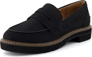 CUSHIONAIRE Women's Vassar Slip on Loafer  Memory Foam, Wide Widths Available