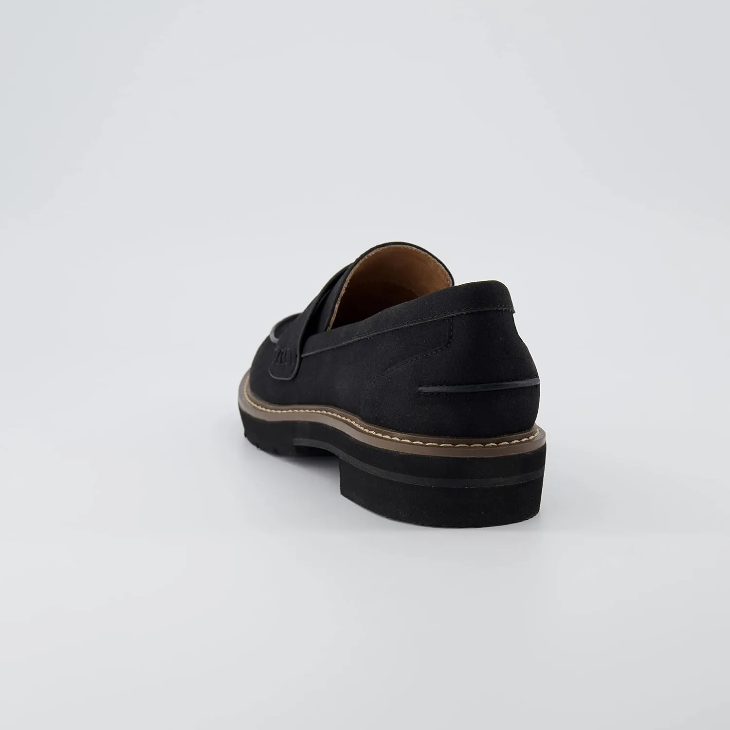 CUSHIONAIRE Women's Vassar Slip on Loafer  Memory Foam, Wide Widths Available