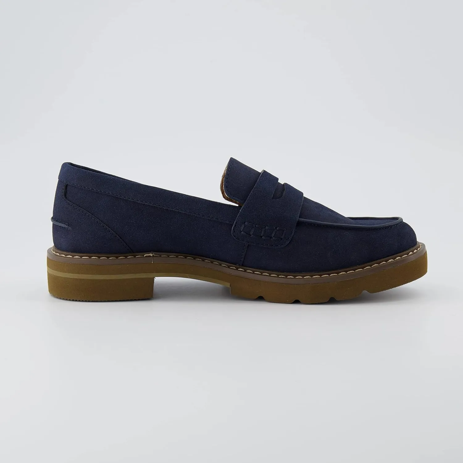 CUSHIONAIRE Women's Vassar Slip on Loafer  Memory Foam, Wide Widths Available