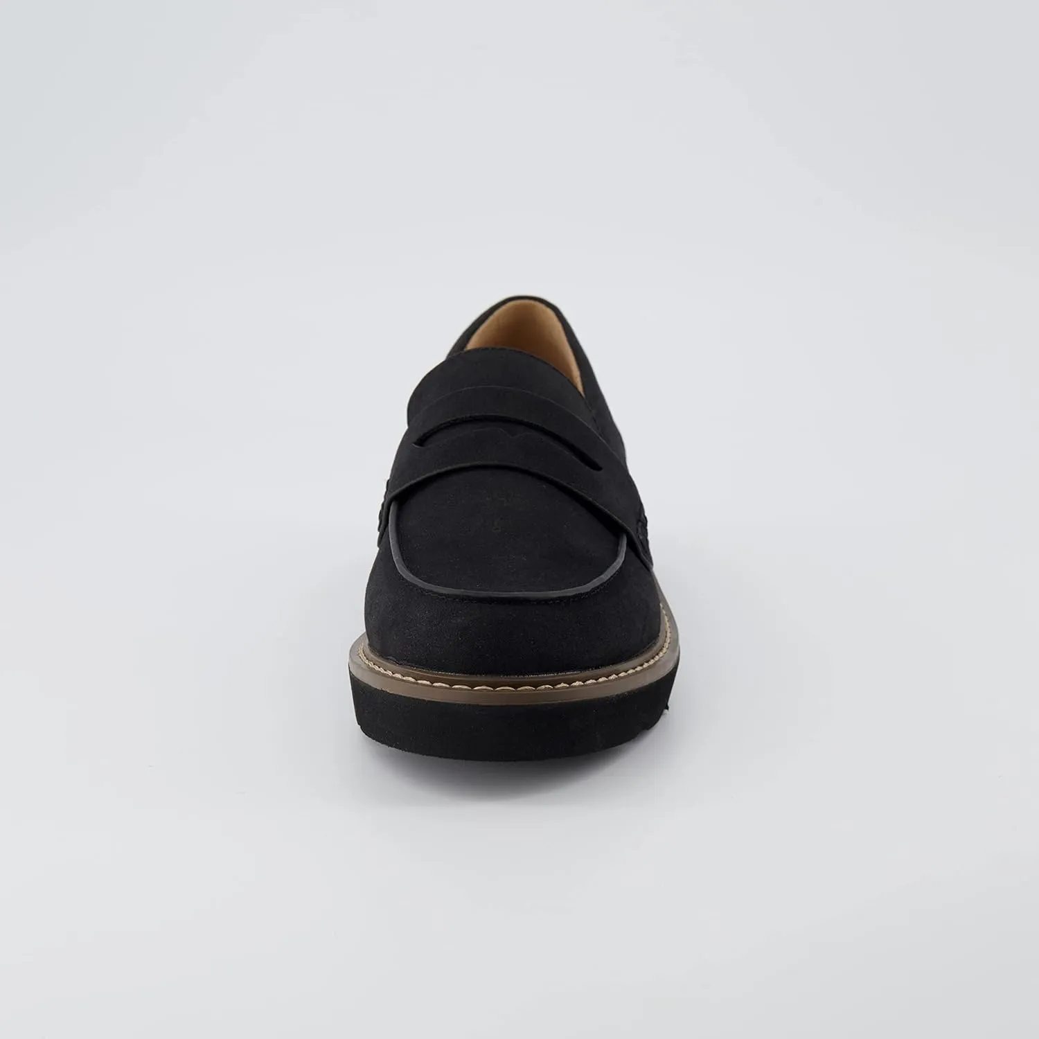 CUSHIONAIRE Women's Vassar Slip on Loafer  Memory Foam, Wide Widths Available