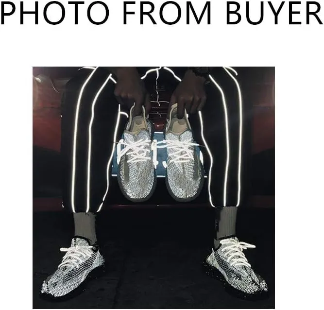 DECKER Reflective Shoelaces Round shoe laces 2 Pair Pack 5/32” Thick Night Jog Running Safe for Sneakers