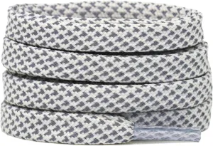 DELELE 2 Pairs Reflective Shoelace Flat Safety Laces for Shoes Sneakers Boots