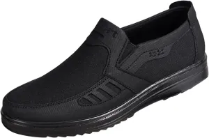 Fashion All Season Men Casual Shoes Flat Non Slip On Simple Design Solid Color Comfortable Men's Shoes Casual Walking