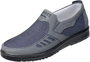 Fashion All Season Men Casual Shoes Flat Non Slip On Simple Design Solid Color Comfortable Men's Shoes Casual Walking