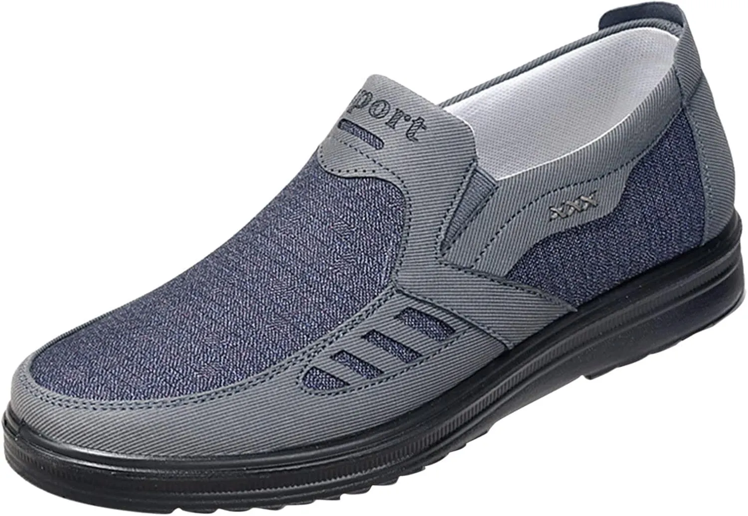 Fashion All Season Men Casual Shoes Flat Non Slip On Simple Design Solid Color Comfortable Men's Shoes Casual Walking