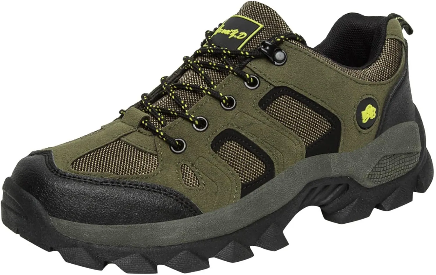 Hiking Shoes Men Lightweight Non Slip Breathable Walking Shoes Outdoor Waterproof Sports Shoe Mountaineering Sneakers for Men with Arch Support All Day Work Daily Work Sneaker