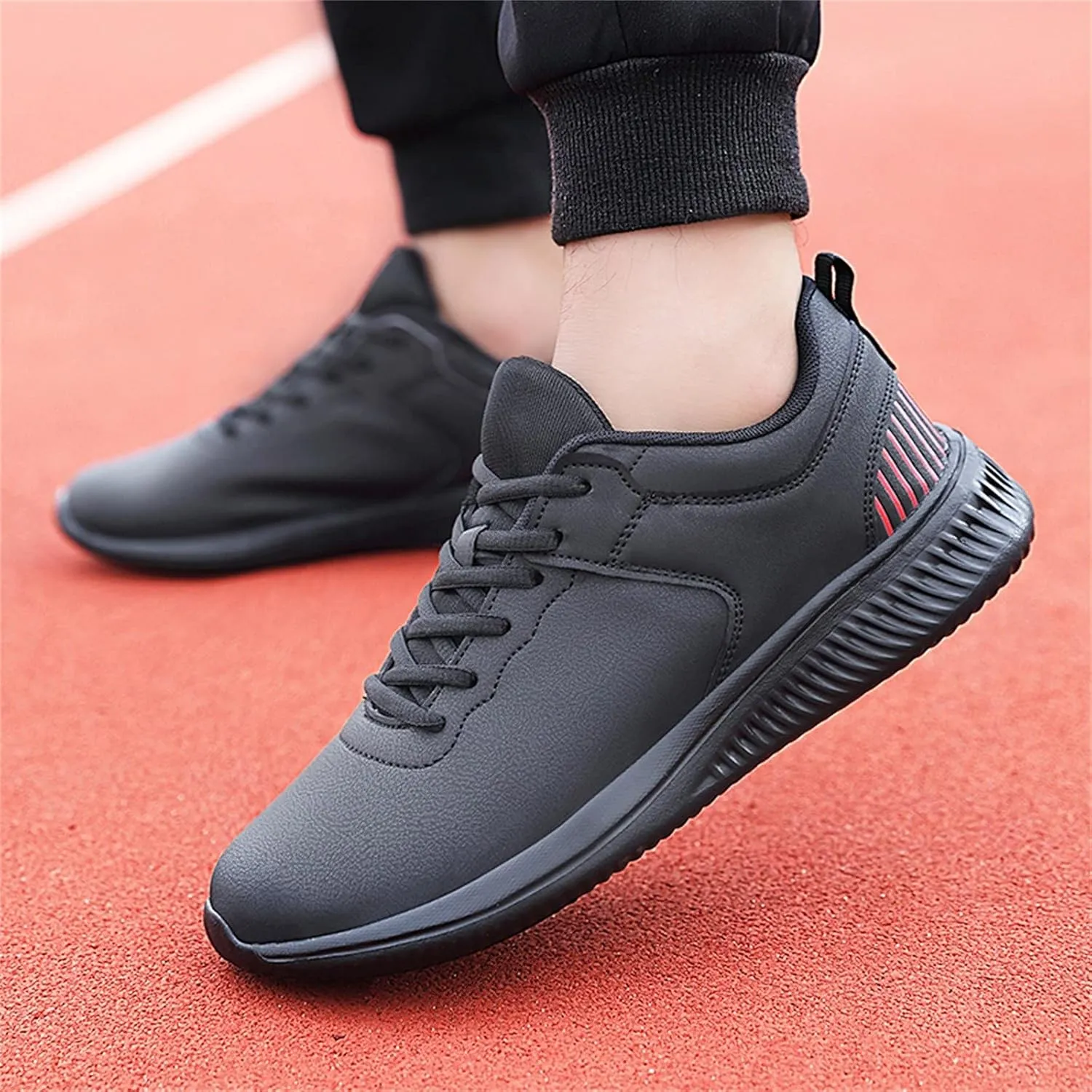 Jogging Walking Sneakers for Men Breathable and Light Outdoor Comfy Walking Shoe Arch Support Plantar Fasciitis