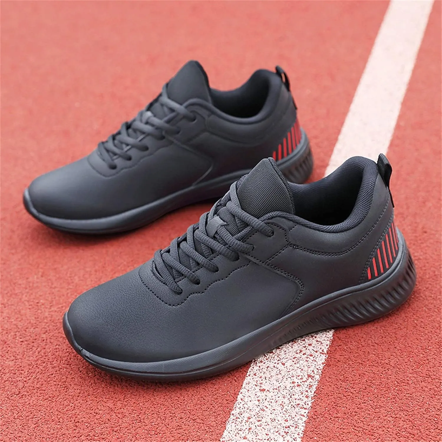 Jogging Walking Sneakers for Men Breathable and Light Outdoor Comfy Walking Shoe Arch Support Plantar Fasciitis