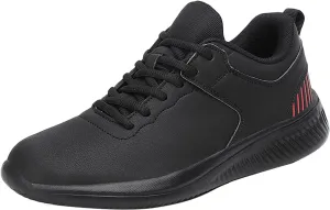 Jogging Walking Sneakers for Men Breathable and Light Outdoor Comfy Walking Shoe Arch Support Plantar Fasciitis