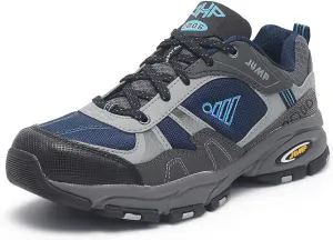 JUMP Unisex Query Reflective Running Shoes Non-Slip Trail Running Sneakers Outdoor Casual Lace-Up Fashion Shoes