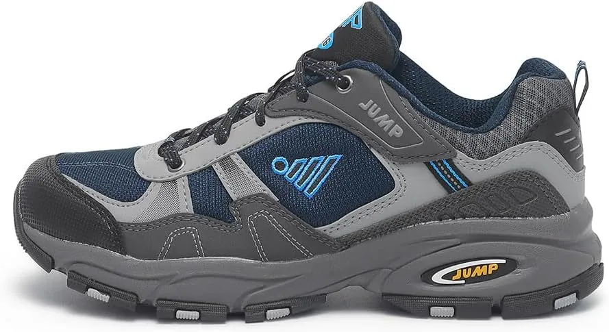 JUMP Unisex Query Reflective Running Shoes Non-Slip Trail Running Sneakers Outdoor Casual Lace-Up Fashion Shoes