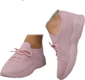 Ladmiple Tennis Shoes Womens Walking Running Slip On Breathable Athletic Workout Lightweight Breathable Gym Fashion Sneakers