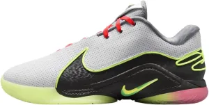 Lebron XXII Crown Jewel Basketball Shoes (FZ1094-101, White/Medium Ash/Hot Lava/Volt Glow)