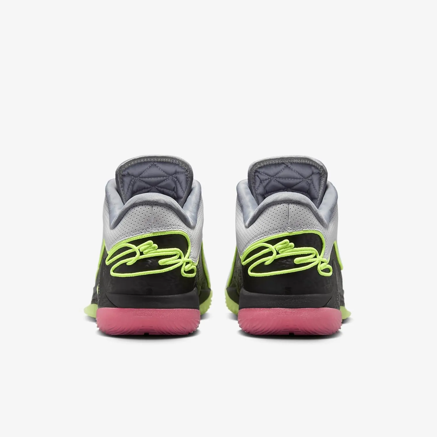 Lebron XXII Crown Jewel Basketball Shoes (FZ1094-101, White/Medium Ash/Hot Lava/Volt Glow)