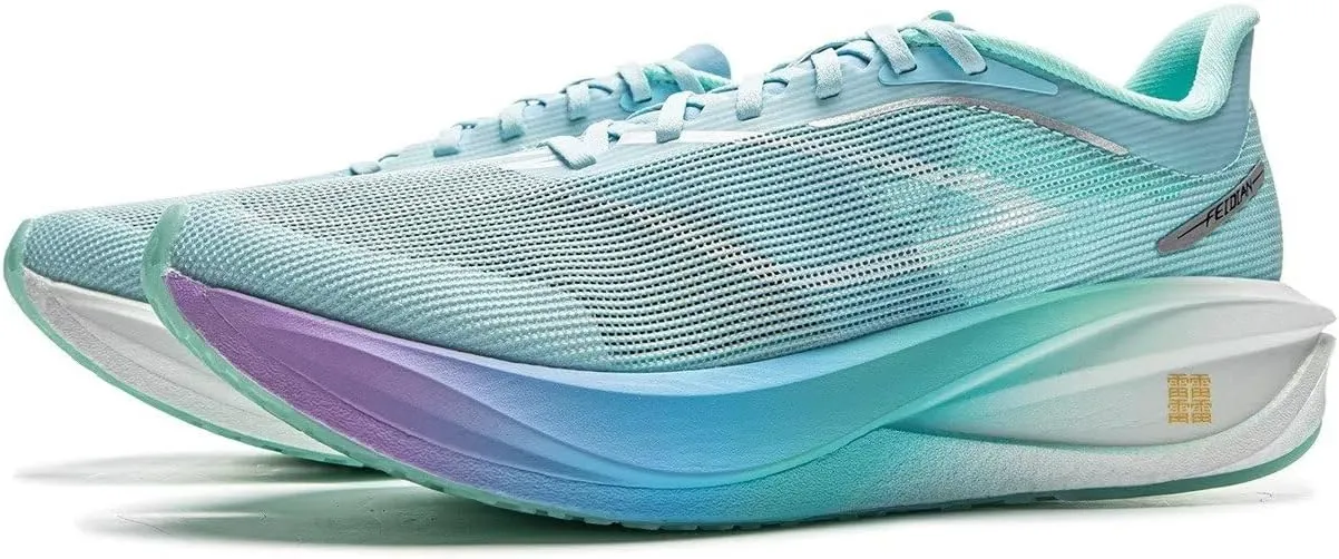 LI-NING FEIDIAN 5 Challenger Men Running Shoes Boom Fiber Reflective Lightweight Breathable Racing Sneakers ARMV001