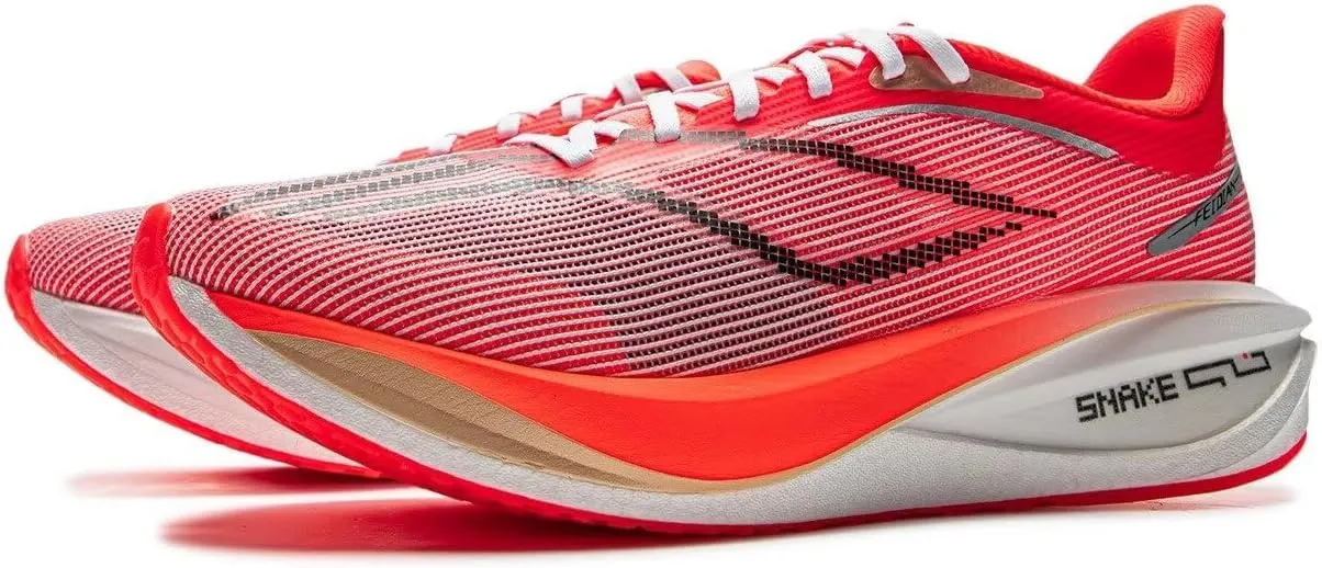 LI-NING FEIDIAN 5 Challenger Men Running Shoes Boom Fiber Reflective Lightweight Breathable Racing Sneakers ARMV001