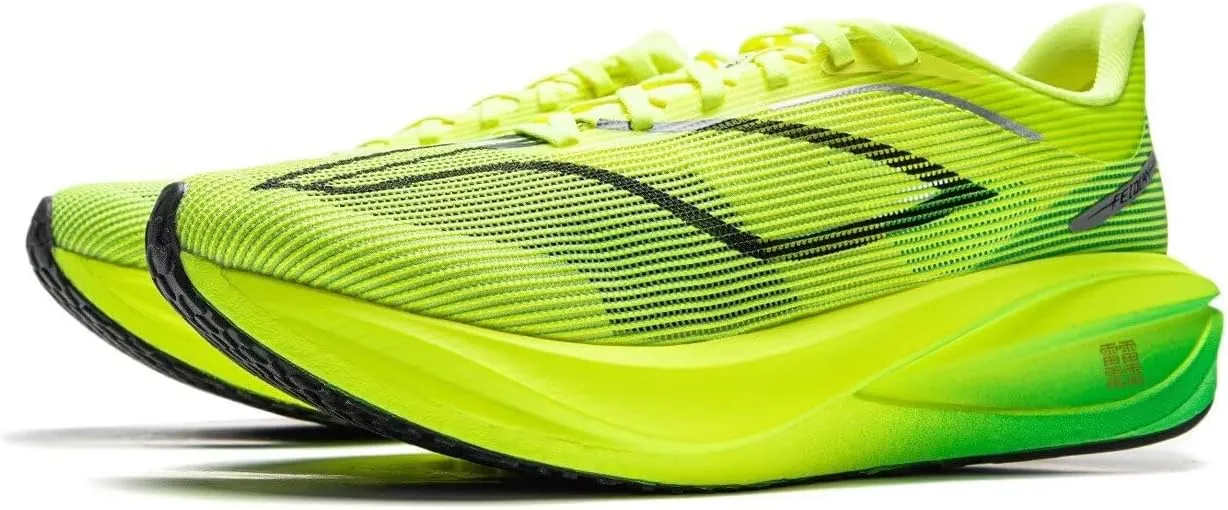 LI-NING FEIDIAN 5 Challenger Men Running Shoes Boom Fiber Reflective Lightweight Breathable Racing Sneakers ARMV001