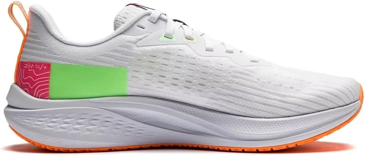 LI-NING RED Hare 7 Men Running Shoes Reflective Lightweight Stable Sport Shoes Racing Training Running Shoes ARPU003