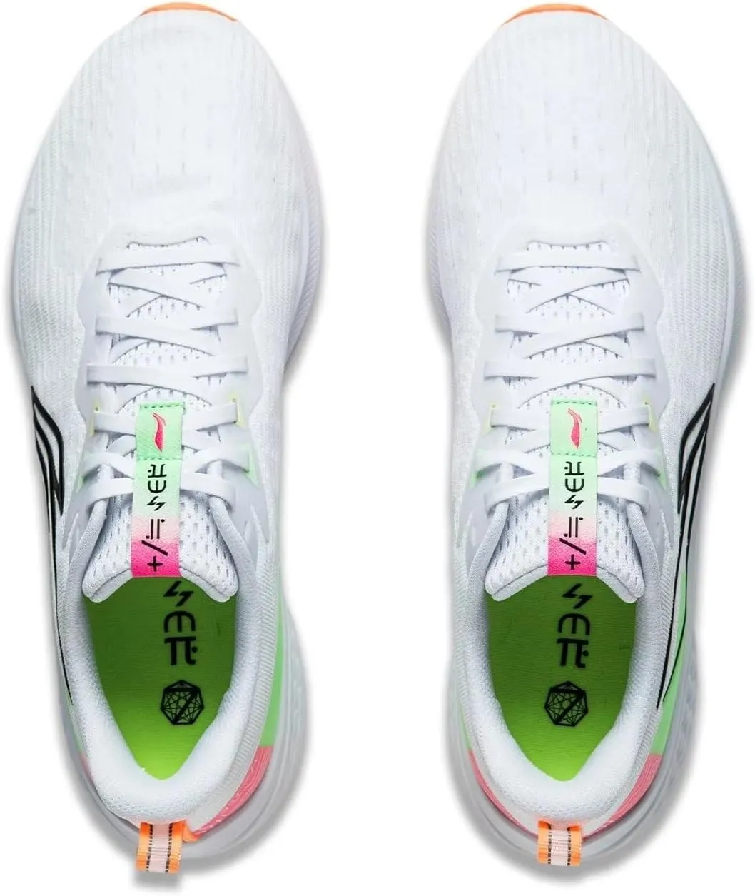LI-NING RED Hare 7 Men Running Shoes Reflective Lightweight Stable Sport Shoes Racing Training Running Shoes ARPU003