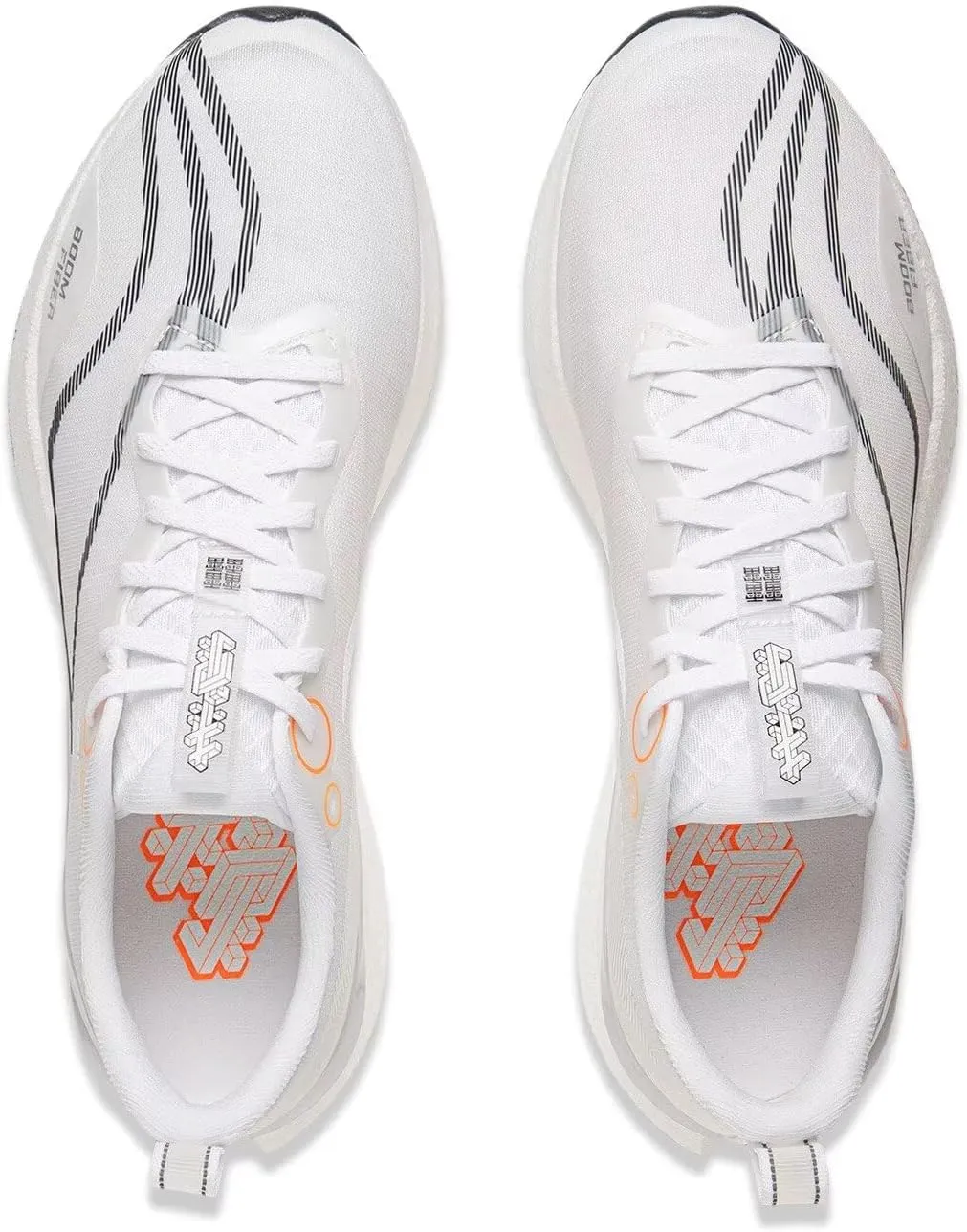 LI-NING RED Hare 8 PRO Men's Running Shoes Reflective Boom Fiber Lightweight High Rebound Racing Training Sneakers ARPV003