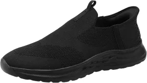 Men Casual Sports Shoes Fashionable New Pattern Simple Solid Color Lightweight Mens Canvas Slip on Shoes Casual