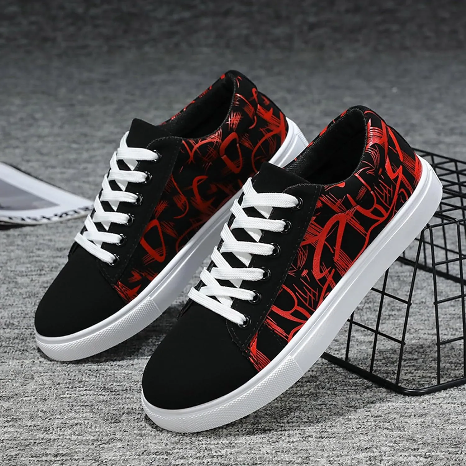 Men Shoe Flat Low Top Casual Cloth Shoes Fashionable Outdoor Canvas Casual Shoes Mens Chukka Shoes Casual