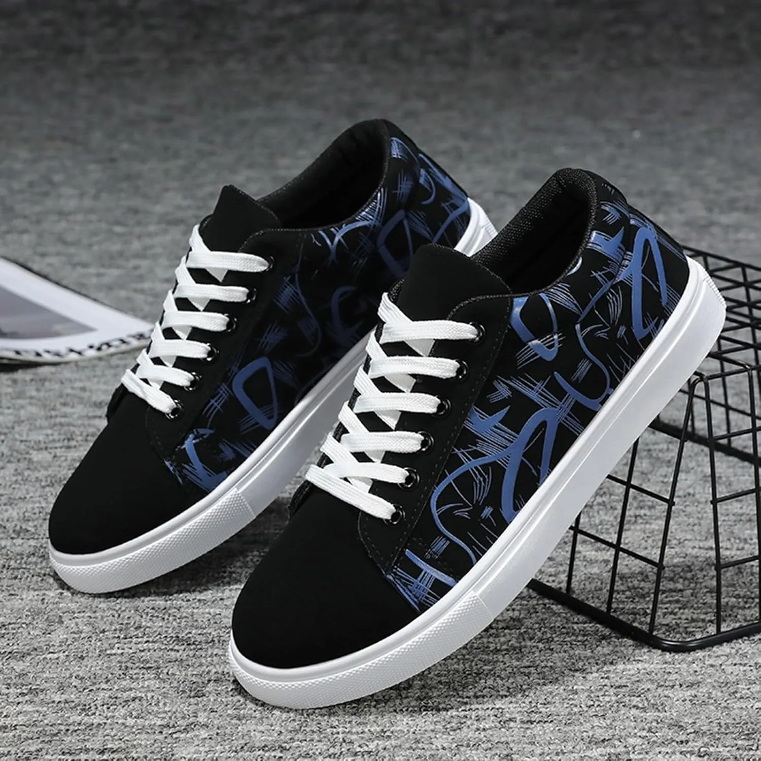 Men Shoe Flat Low Top Casual Cloth Shoes Fashionable Outdoor Canvas Casual Shoes Mens Chukka Shoes Casual