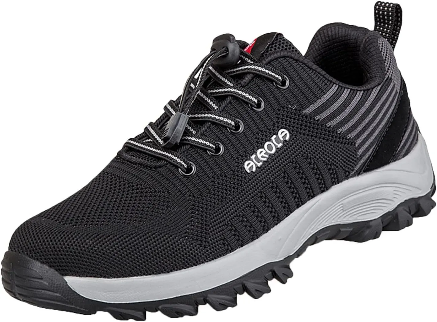Men Slip on Walking Shoes Casual Dressy Hiking Shoes Memory Foam Breathable Mesh Fashion Sneakers Non Slip Arch Support Cushioning Training Gym Shoes Wide Width