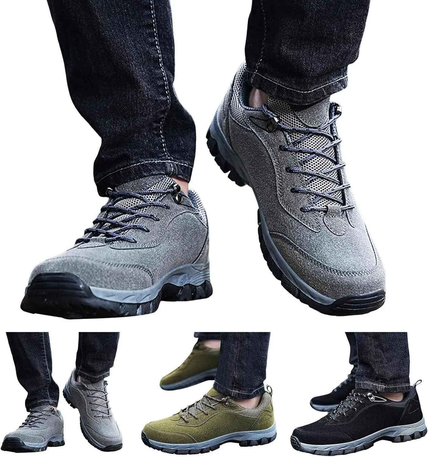 Men Slip on Walking Shoes Casual Dressy Memory Foam Breathable Lightweight Fashion Sneakers Non Slip Arch Support Vacation Sports Work Shoes for Men