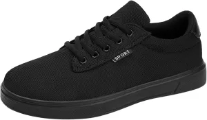 Men Slip on Walking Shoes Comfortable Memory Foam Breathable Mesh Fashion Sneakers Non Slip Arch Support Vacation Training Gym Shoes Wide Width