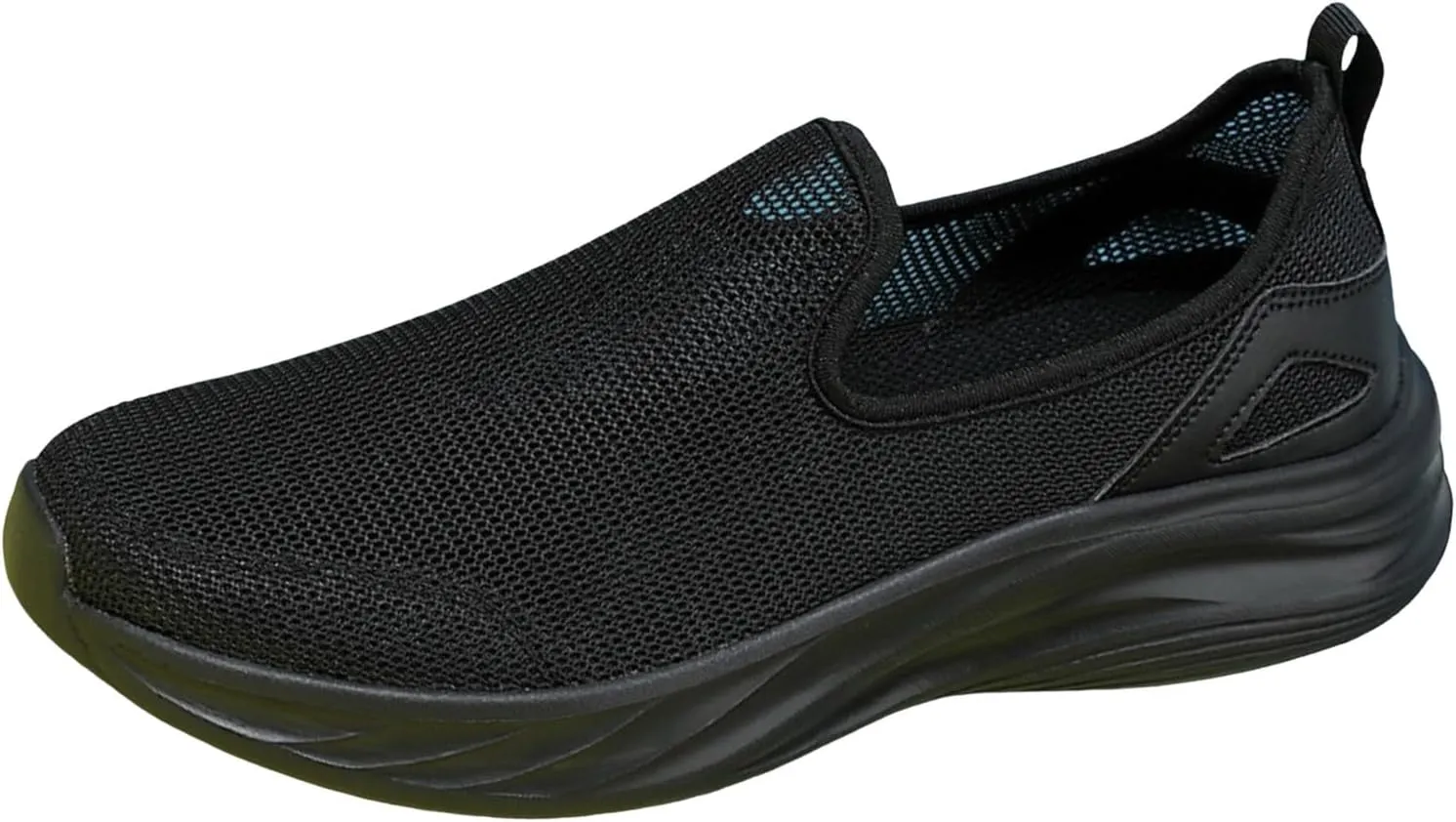 Men Slip on Walking Shoes Comfortable Memory Foam Ultra Lightweight Breathable Fashion Sneakers Non Slip Indoor Outdoor Workout Tennis Shoes Wide Width