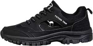 Men Slip on Walking Shoes Comfy Knitted Memory Foam Hiking Shoes Breathable Mesh Fashion Sneakers Non Slip Arch Support Cushioning Training Gym Shoes Wide Width