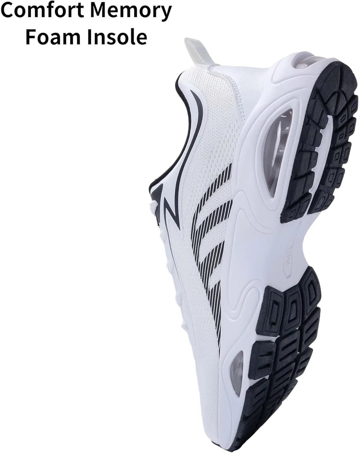 Mens Air Running Shoes Tennis Athletic Sneakers Lightweight Breathable Non Slip Walking Jogging Workout Gym Sports Footwear US 7-13