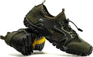 Mens Barefoot Shoes Fashion Trail Running Cross Training Walking Hiking Sneakers Wide Toe Box Workout Shoes Upgrade Stability