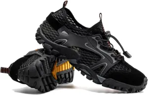 Mens Barefoot Shoes Fashion Trail Running Cross Training Walking Hiking Sneakers Wide Toe Box Workout Shoes Upgrade Stability